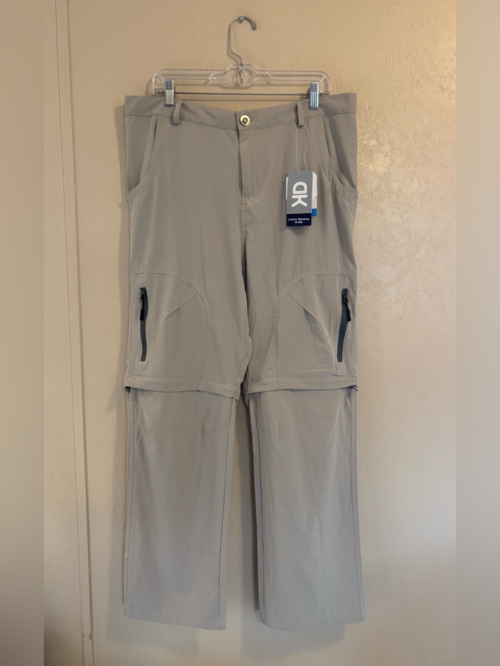 NWT Little Donkey Andy Women's Stretch Convertible Pants sz XXL